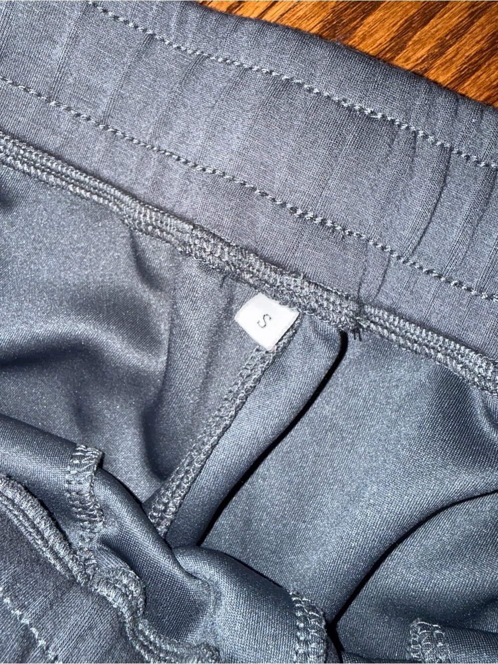 Amazon Women's Dark Gray Half-Zip Sweatshirt and Wide-Leg Sweatpants Set - Picture 3 of 5